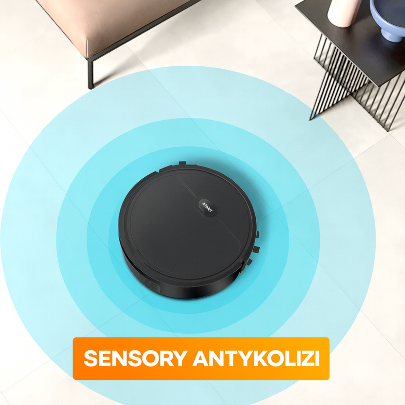 Robot – Inteligentny odkurzacz 3 w 1 z czujnikami antykolizyjnymi