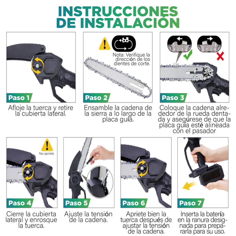 ULTIMAS 12 UNIDADES | Motosierra Electrica