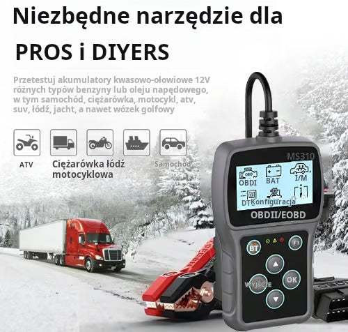 🚗🛠️2025 Gorąca wyprzedaż 50% zniżki💥🔧 Diagnostyka samochodowa OBD – Wykrywanie usterek i sprawdzanie akumulatora 🚗