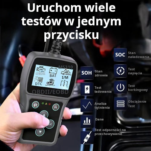 🚗🛠️2025 Gorąca wyprzedaż 50% zniżki💥🔧 Diagnostyka samochodowa OBD – Wykrywanie usterek i sprawdzanie akumulatora 🚗