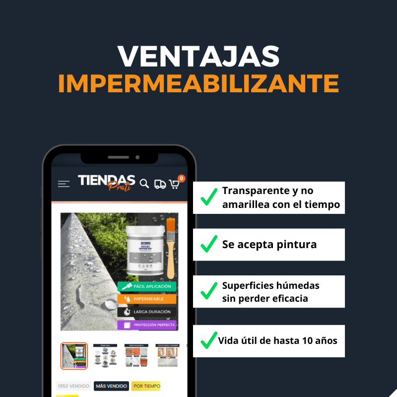 COMPRE 1 Y LLEVE 2 - Impermeabilizante Para Fugas y Infiltraciones