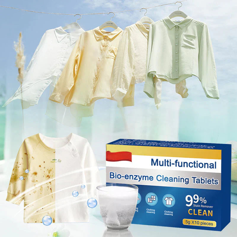 👕Kup 1 i otrzymaj 1 gratis 🔥Wielofunkcyjne tabletki czyszczące z bioenzymem