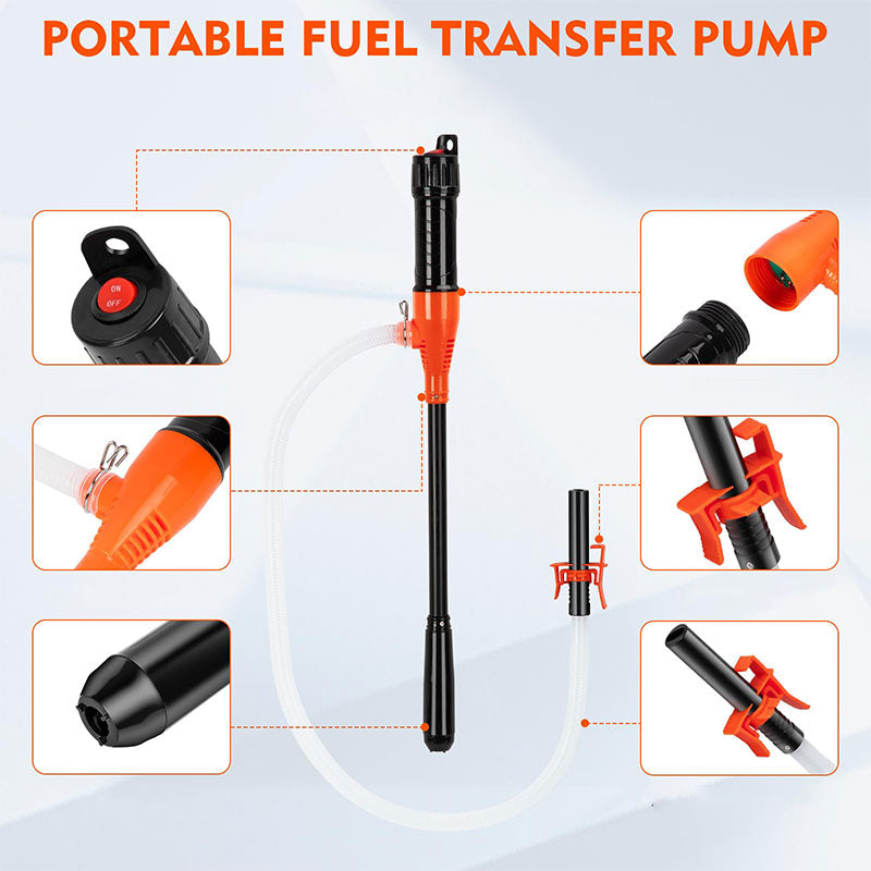 🔧⛽Wielozadaniowa przenośna elektryczna pompa transferowa