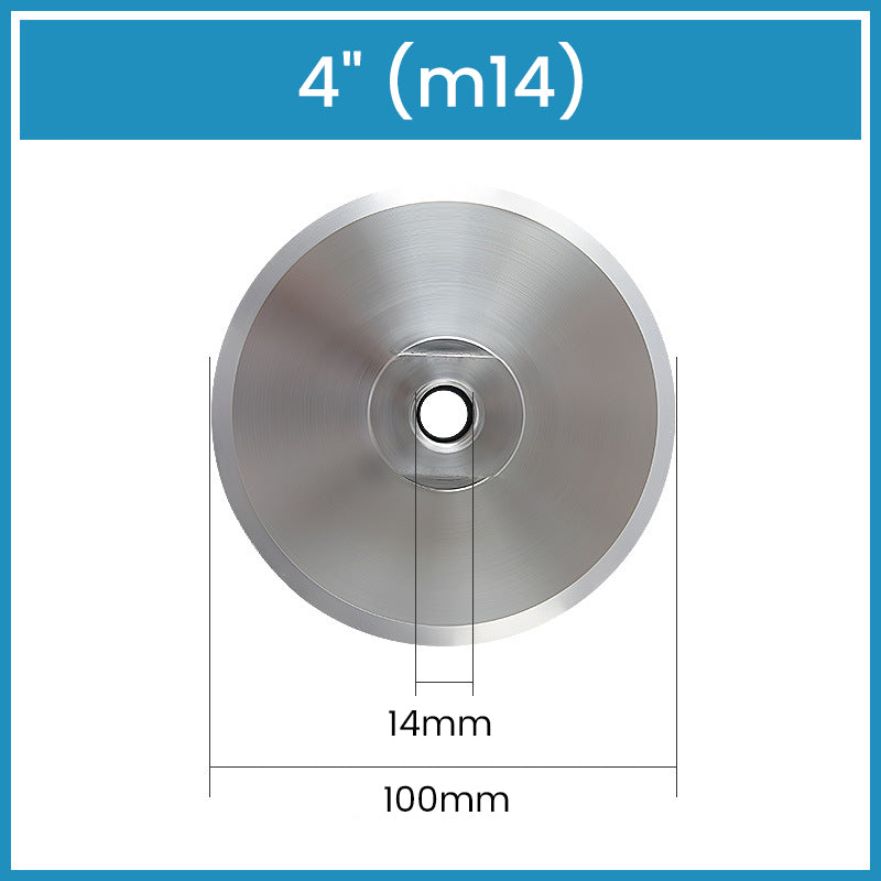 3„ 4” 5” Aluminiowe podkładki z gwintem do szlifowania i polerowania