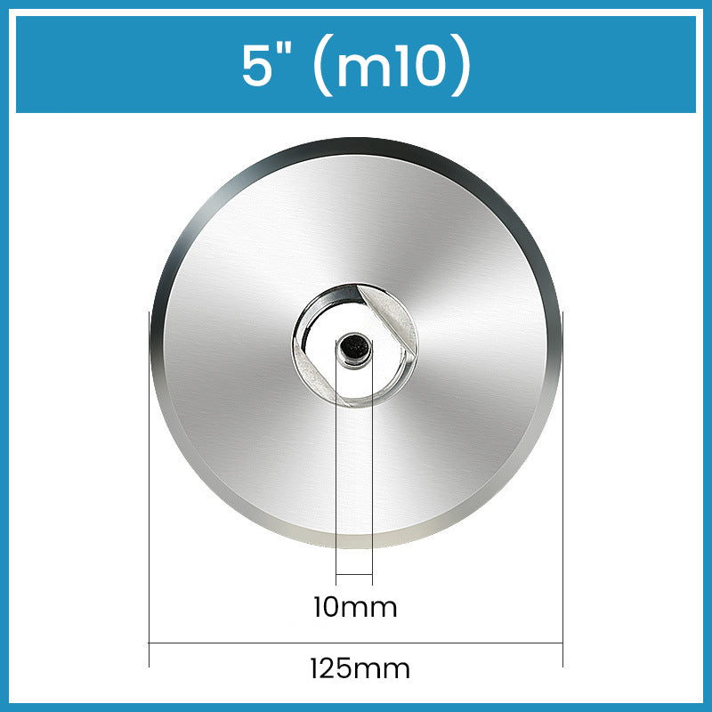 3„ 4” 5” Aluminiowe podkładki z gwintem do szlifowania i polerowania