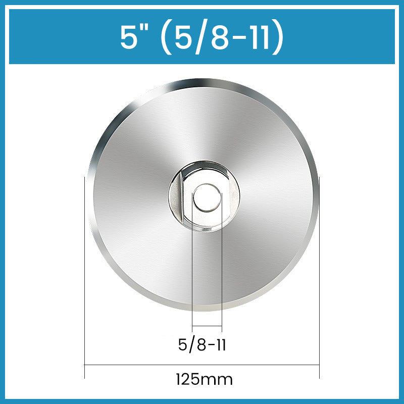 3„ 4” 5” Aluminiowe podkładki z gwintem do szlifowania i polerowania