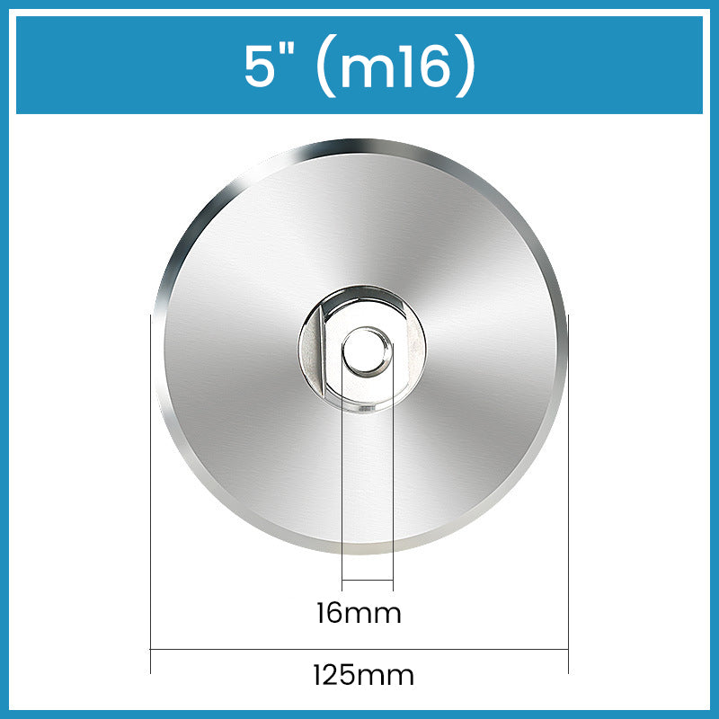 3„ 4” 5” Aluminiowe podkładki z gwintem do szlifowania i polerowania